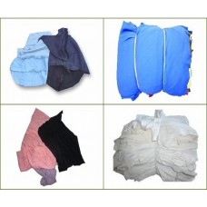 Giẻ lau cotton màu các cỡ